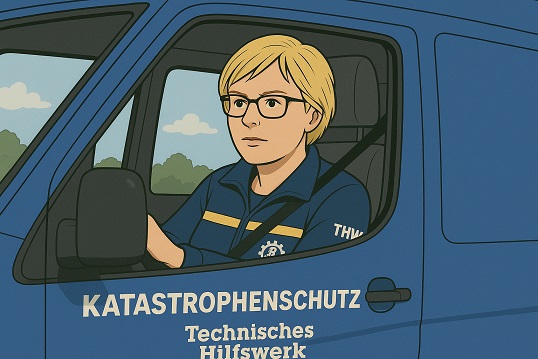 Neuer Erkundungswagen wird in Sand stehen: Bund stärkt Katastrophenschutz im Landkreis Haßberge und der Region