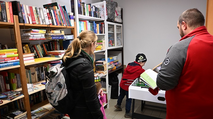 Tag der offenen Tür dient der Bekanntmachung: Werbetrommel für die Bibliothek der Dinge im Diakoniehaus