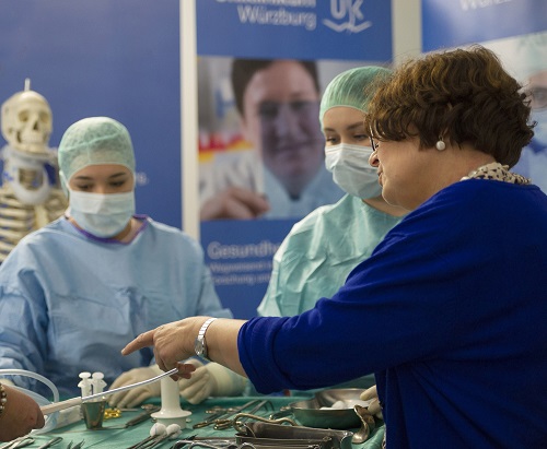 Von der Stammzelltypisierung bis zum Gesundheitstalk: Das Uniklinikum Würzburg auf der Mainfranken-Messe