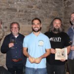 Die Herbstausstellung im Weingut Ilmbacher Hof in Iphofen wurde stimmungsvoll eröffnet