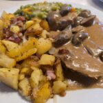 Fahr mal hin und kehr mal ein: Hackbraten und Bratkartoffeln zum Bockbier im Landkreis Coburg