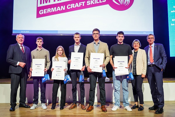 Nachwuchstalente ausgezeichnet: Deutsche Meisterschaft im Handwerk auf bayerischer Ebene