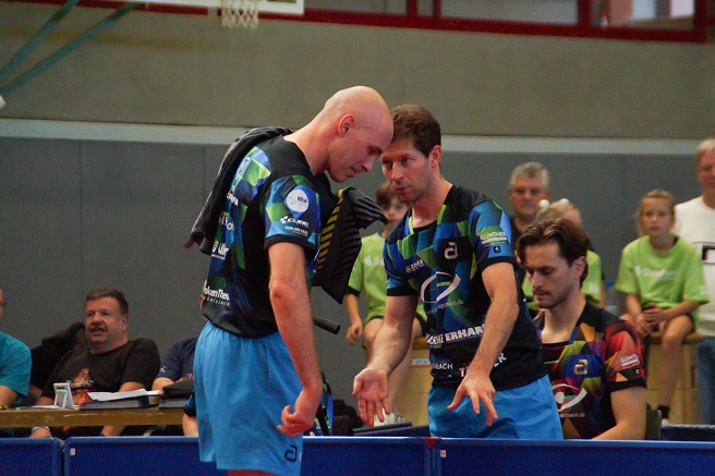 Gute Stimmung trotz steigenden Drucks; Ochsenhausen hat seine Abgänge erfolgreicher kompensiert, doch Bad Königshofen zeigt gute Moral