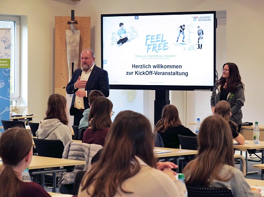 Sportverein, Feuerwehr oder Bücherei: 55 Jugendliche starten mit FEEL FR.E.E. in ihr Ehrenamtsjahr