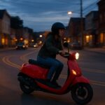 Alkoholisiert auf Kleinkraftrad unterwegs: Passanten stoppen die Fahrerin, die allerdings Widerstand leistet