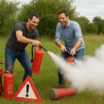 Täter gestellt, Geschädigte gesucht: Macht es echt Spaß, Feuerlöscher zu klauen und sie sinnlos zu entleeren?