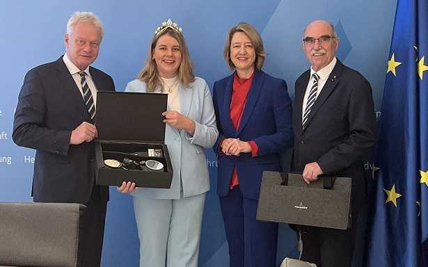 Treffen zwischen Alois Rainer und Artur Steinmann in Berlin: Informationskampagne für Wein aus Deutschland kommt