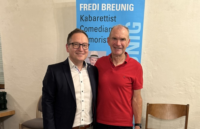 Fredi Breunig begeistert in Grettstadt mit Humor und fränkischer Schlagfertigkeit