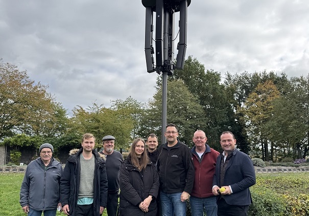 Die neue Baschallungsanlage am Fronseefriedhof wurde in Betrieb genommen