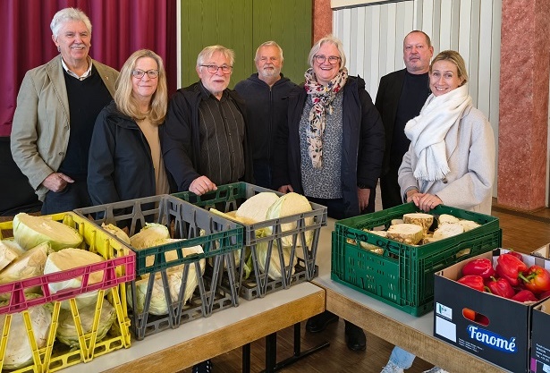 Lebensmittel für Bedürftige: Die „Gemüsekiste“ sorgt für Frische bei Bedürftigen