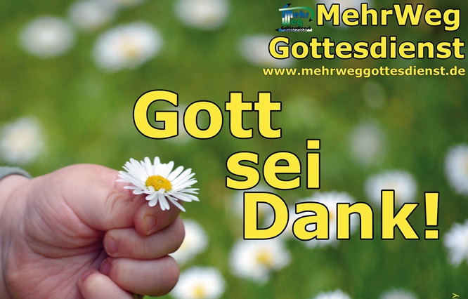 „Gott sei Dank!“: MehrWegGottesdienst am Sonntag in St. Johannis Schweinfurt