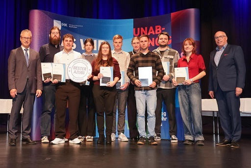 IHK würdigt Auszubildende und zeichnet die 85 Prüfungsbesten aus