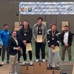 Leonardo Martach ist Bayerischer Junioren Meister im Gewichtheben, Alexander Neusteuer verteidigt den Vize-Titel