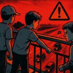 Steinewerfer auf der Autobahnbrücke: Drei Kinder werden an ihre Eltern übergeben