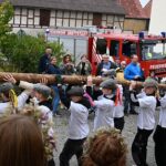 Die Grettstadter Kirchweih wurde musizierend und tanzend begrüßt – und am Montag wird noch gefeiert