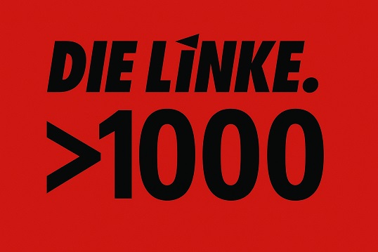 Linke in Unterfranken verzeichnet Rekord und haben erstmals mehr als 1.000 Mitglieder