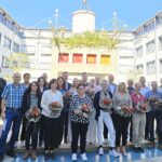 Landrat Florian Töpper würdigte: Feierstunde für aktive und ehemalige MitarbeiterInnen des Landratsamtes Schweinfurt