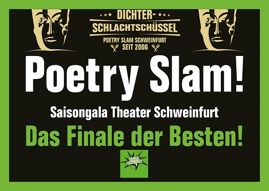 Poetry Slam Schweinfurt: Das finale Finale “9. Highlander“, Early Bird Tickets für die Saisongala 2026