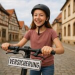 Kreativität beim Versicherungskennzeichen eines E-Scooters – doch das sorgt für Strafverfahren gegen eine 13-Jährige