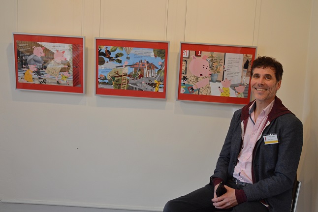 20 Beiträge sind im Meefisch-Finale zu sehen: Ab 8. November lädt die Marktheidenfeld zur Ausstellung des Illustrations-Wettbewerbs ins Franck-Haus ein