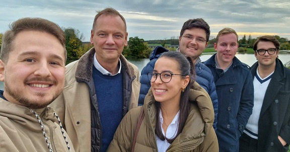 Die Junge Union Haßfurt steht geschlossen hinter Bürgermeisterkandidat Michael Schlegelmilch