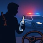 Alkohol im Straßenverkehr: Ein 26-Jähriger und ein 53-Jähriger kamen zusammen auf 4,1 Promille