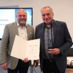Paul Lehrieder für seine Verdienste als Bundestagsabgeordneter der Region Würzburg geehrt