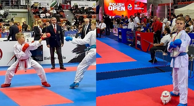 Starker Auftritt in Polen: Daniel Eckerdt wird Siebter bei Polish Karate Open