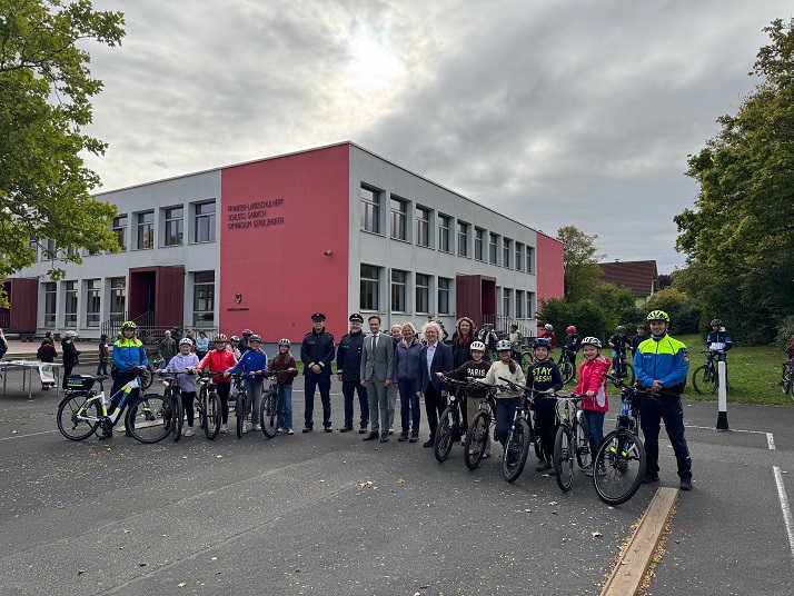 Stadtradeln 2025: Aufklärung über Verkehrssicherheit und Geschicklichkeitsparcours beim Radaktionstag am Gymnasium Gerolzhofen