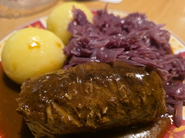 Essen wie Gott in Franken: Die wunderbaren Rouladen im Weißen Ross