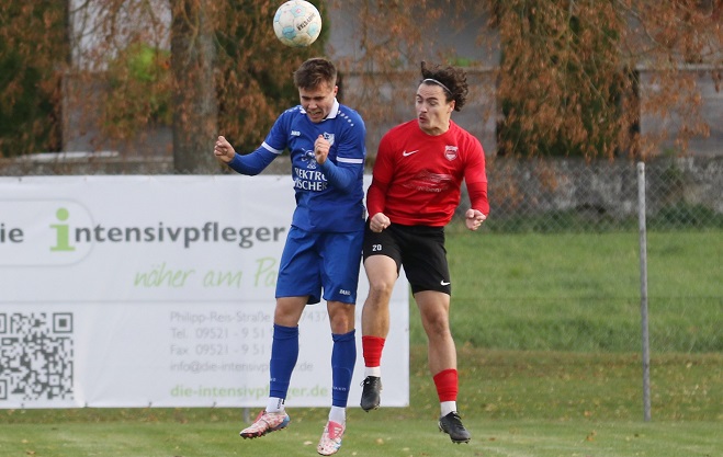 Halbzeit in der Landesliga: Dominik Halbigs Goldenes Tor lässt Bad Kissingen in Schwebenried gewinnen – VIELE FOTOS!