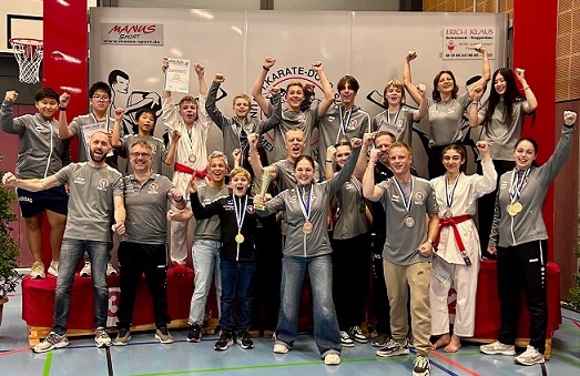 Turngemeinde an unterfränkischer Karate-Spitze: TG überzeugt mit acht Bezirksmeistertiteln und starker Team-Dynamik