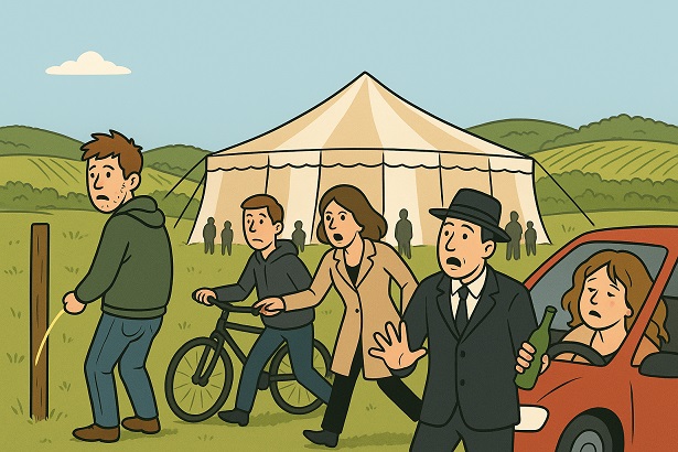 Weinherbst in Abtswind: Ungebetener Urinierer und Fahrraddieb, Verwandlungskünstler mit Hausverbot und eine stark betrunkene 17-Jährige am Steuer ohne Führerschein