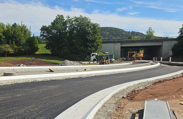 Letzter Bauabschnitt beim Kreisverkehr Langendorf: Die Autobahnunterführung ist ab 3. November komplett gesperrt