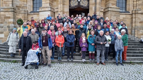 Bewegendes Jubiläum zum Ende einer Tradition: 50. Wallfahrt von Gerolzhofen nach Vierzehnheiligen