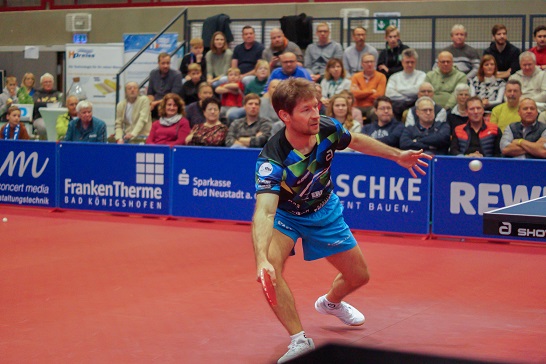 Tischtennis-Spitzen-Niveau ja – Spitzenergebnis nein: Der TSV Bad Königshofen unterliegt dem Tabellenführer Werder Bremen mit 0:3 und steckt weiter am Tabellenende fest