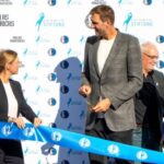 Dirk Nowitzki eröffnet Basketballcourt an der Gustav-Walle-Mittelschule in der Lindleinsmühle