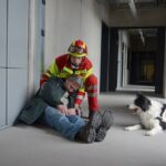 Immer der Nase nach: Andreas Ebeling sucht seit über zwei Jahrzehnten vermisste Personen als Teil der Johanniter-Rettungshundestaffel Schweinfurt