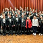 Jahresorden, Ehrungen und Damenelferrat: Die Antöner Narrenelf eröffnete die Faschingssession