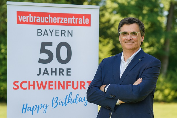 50 Jahre in Schweinfurt: Beratungsstelle der Verbraucherzentrale Bayern feiert Jubiläum und freut sich auf OB-Kandidat Ralf Hofmann