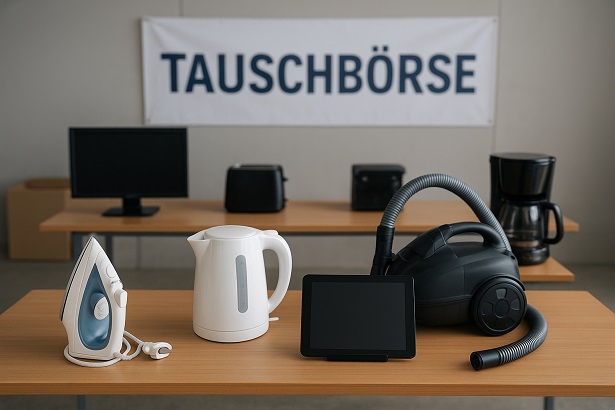 Zu schade für den Schrank: Elektrogeräte-Tauschbörse in der städtischen Umweltstation