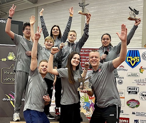 Sieben Podestplätze, dreimal Gold für Daniel Eckerdt: Starke TG 48 Schweinfurt bei den Chemnitz Karate-Open