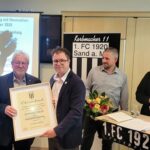 Gerhard Zösch wurde zum Ehrenpräsidenten des 1. FC 1920 Sand am Main ernannt