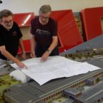 Das FAG Werksmodell war ein geplantes Geschenk der Lehrlinge für Weihnachten 1972