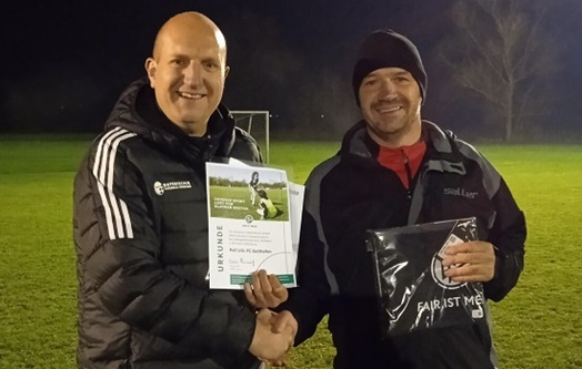 „Fair ist mehr“: Auszeichnung für Juniorinnen-Trainer des FC Gollhofen und den Coach der Rannunger Frauen