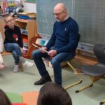 Frank Firsching las Jolinchen-Geschichten: Die AOK Schweinfurt unterstützt bundesweiten Vorlesetag für Kinder