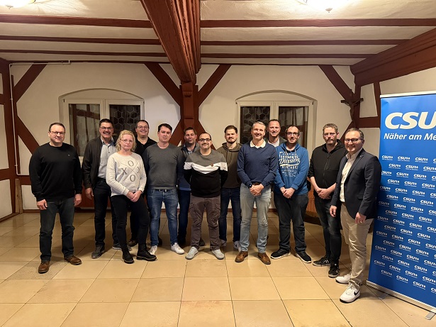 CSU Ortsverband Grettstadt stellt Liste für die Kommunalwahl 2026 auf