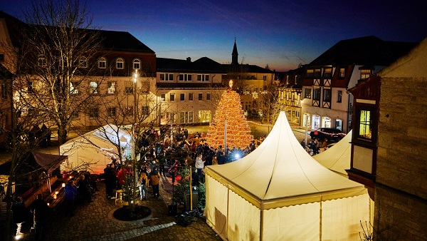 Altstadt-Advent in Hammelburg: Rund um Marktplatz und Rathaus, in den Höfen und Kellern