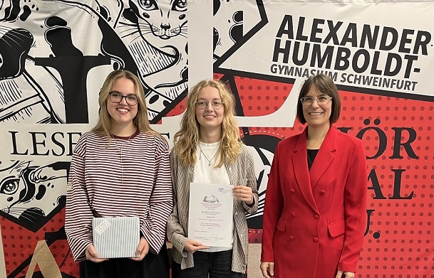 Engagiert, reflektiert, vorbildlich: Drei Humboldt-Jungjournalistinnen geben ukrainischen SchülerInnen eine Stimme