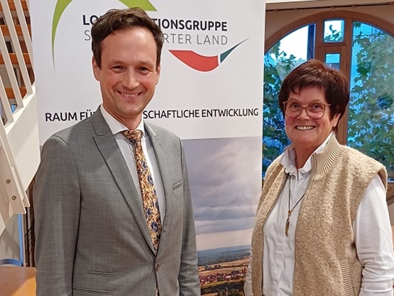 Neuwahl bei der jährlichen Mitgliederversammlung der Lokalen Aktionsgruppe Schweinfurter Land